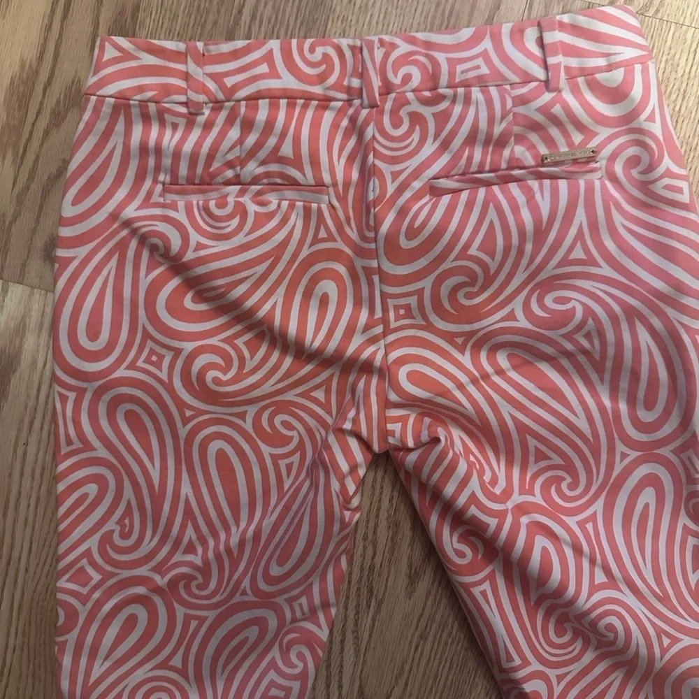 Michael Kors Geometric Button‎ Pants Size 2